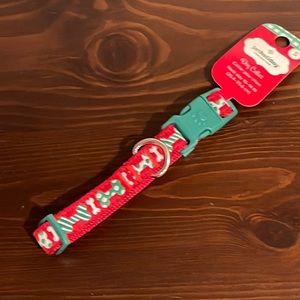 Christmas Dog Bone Dog Collar